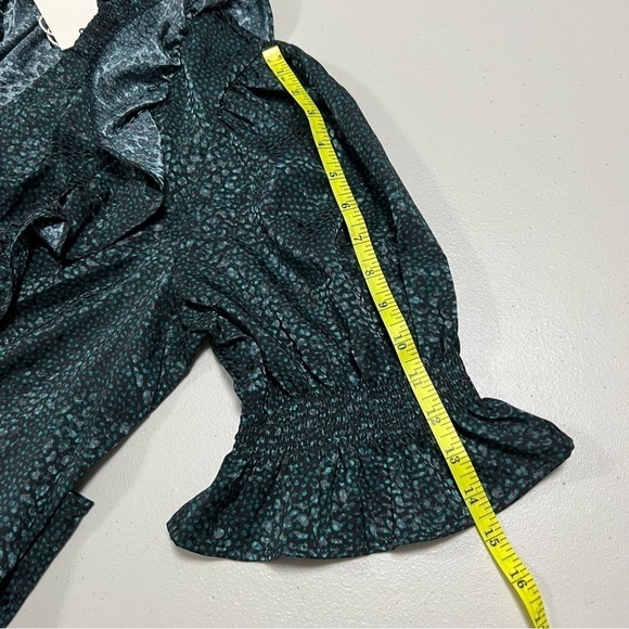 🆕 Matilda Jane Good Hart GH Ruffle It Up Dot Print Puff Sleeve Blouse - Picture 8 of 8